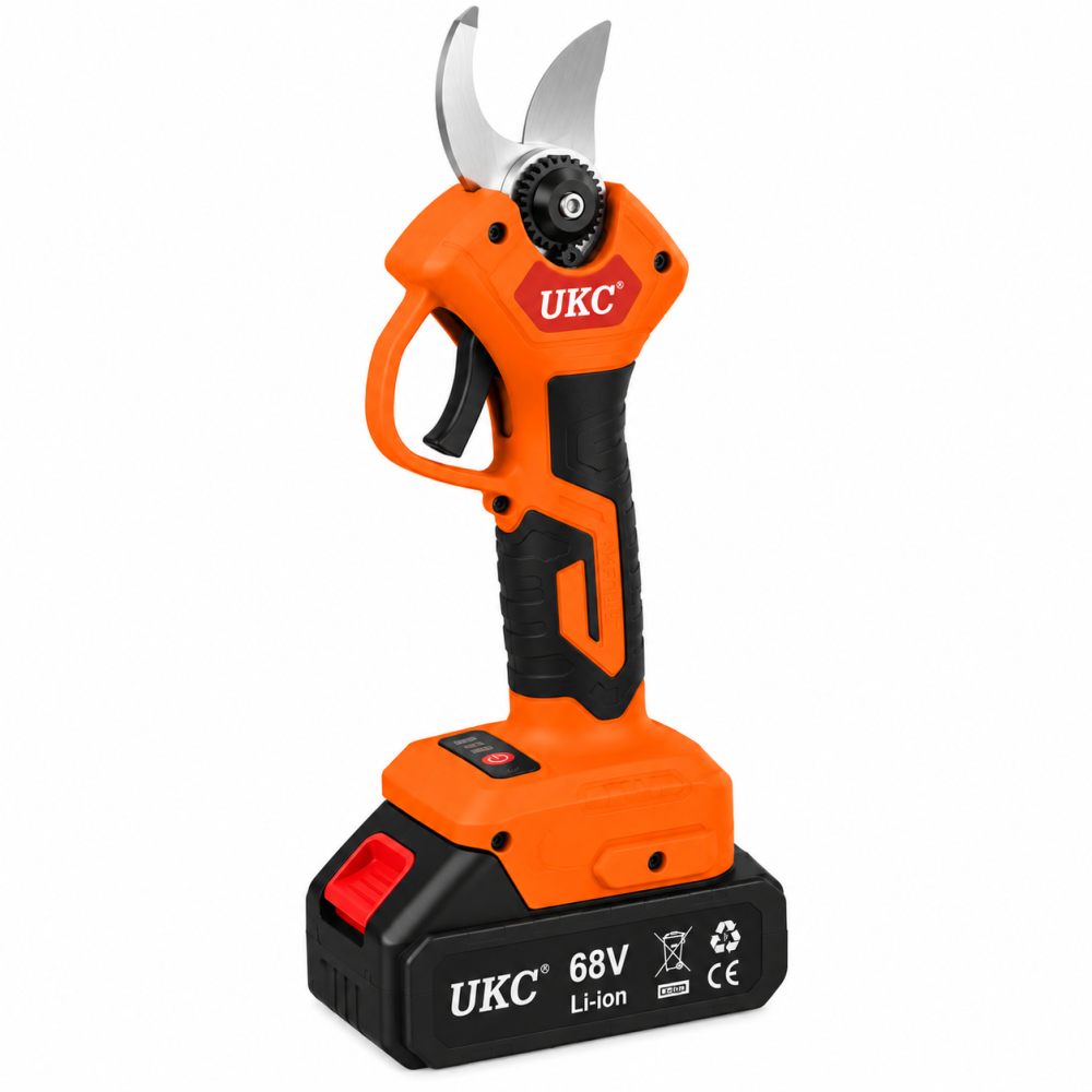 Акумулаторна телескопична ножица и мини резачка UKC - 6", 68V, 2 батерии