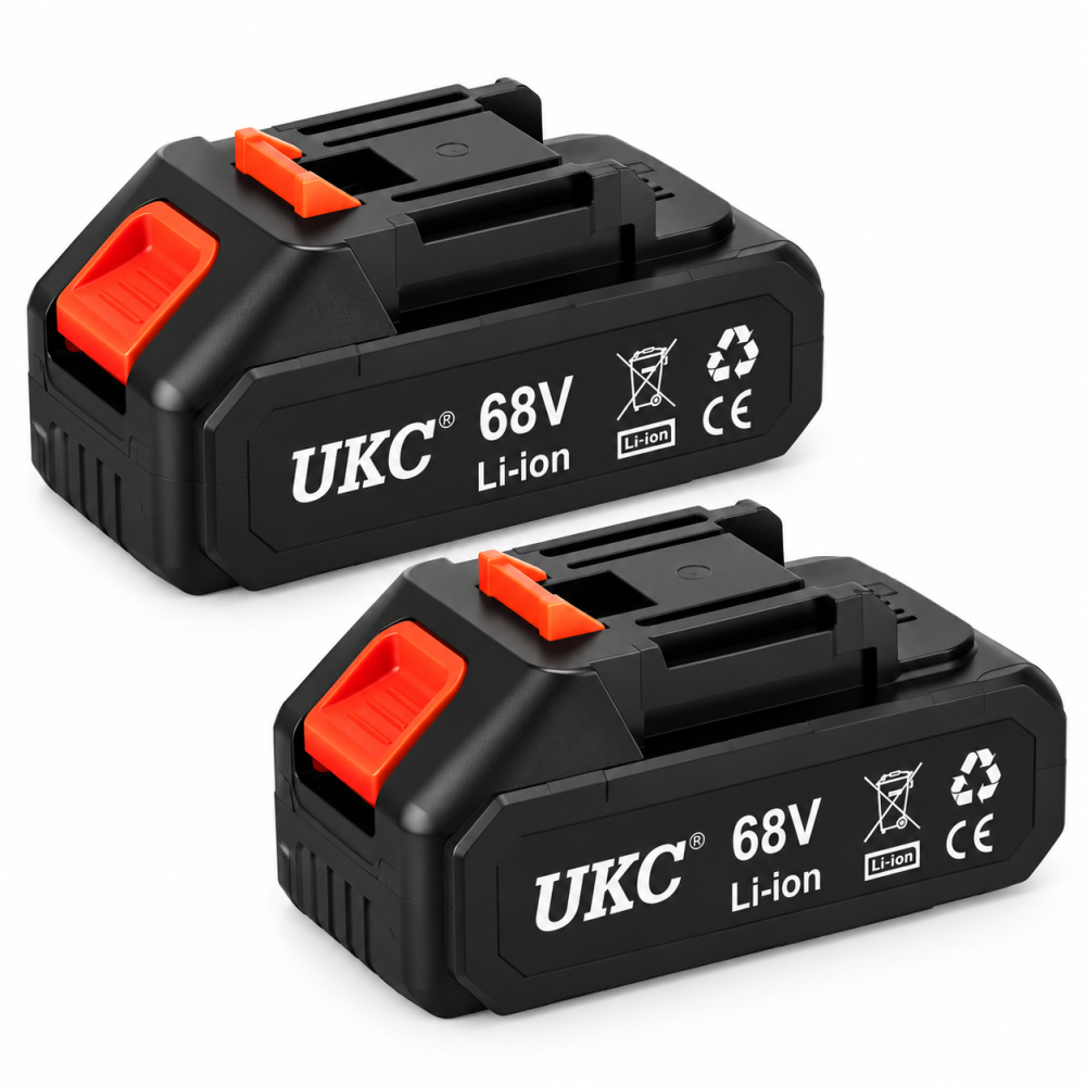 Акумулаторна телескопична ножица и мини резачка UKC - 6", 68V, 2 батерии