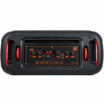 Преносима караоке тонколона Brodu BTS-1709 - Bluetooth, LED, безжичен микрофон